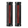 1 paire de poignées de guidon de vélo Premium PU Double verrouillage housse de guidon VTT poignées de guidon de vélo antidérapantes