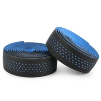 1 paire de rubans de guidon de vélo Bande de guidon de vélo de route souple Ceinture de guidon de vélo respirante antidérapante EVA PU Bande de guidon Cornes de vélo Ceinture de vélo Antidérapant Antichoc Wrap Équipement d