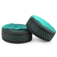 1 paire de rubans de guidon de vélo Bande de guidon de vélo de route souple Ceinture de guidon de vélo respirante antidérapante EVA PU Bande de guidon Cornes de vélo Ceinture de vélo Antidérapant Antichoc Wrap Équipement d