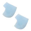1 paire de talonnettes de talonnettes de coussin de protection de talon pour la douleur au talon,  les talons secs et fissurés
