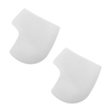 1 paire de talonnettes de talonnettes de coussin de protection de talon pour la douleur au talon,  les talons secs et fissurés