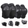1 paire de vélo genouillère et coudières gardes vélo VTT vélo moto équitation support de genou protections protecteurs gardes sports de plein air vélo genou protecteur