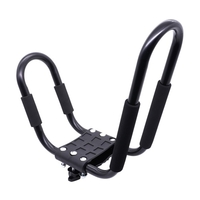 1 paire J-Bar Rack HD Kayak Carrier Canoë Bateau Toit Support Surf Ski Toit Monté Racks sur Voiture SUV Crossbar