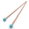 1 paire professionnelle Xylophone Marimba Mallet Pilons Baguettes Percussion Parts Longueur 365mm