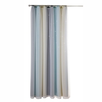 1 panneau étoiles rideaux étoiles rideaux occultants coloré double couche étoiles fenêtre rideaux