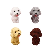 1 pc Creative Enfants Gomme De Bande Dessinée Animal Chien Gomme Couleur Aléatoire et Livraison Individuelle pour Enfants Étudiants Bureau De L