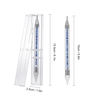 1 Pc Strass Dotting Pen Double-tête Nail Dotting Outil Double Extrémité Conseils Perles Cueilleur Cire Crayon Poignée Manucure Outil Violet
