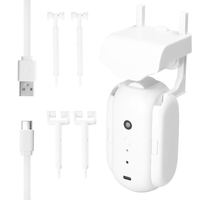 1 pc Tuya Smart Rideau Moteur BT Commande Vocale Commutateur Électrique Rideau Robot APP Contrôle Minuterie Configuration Compatible avec Alexa Google Home pour Roman Rod