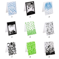 1 PCS Décoratif Cadre Gaufrage Dossier En Plastique Modèle Impressions Texturées pour Scrapbooking Carte Photo Artisanat Faire Gâteau Décoration