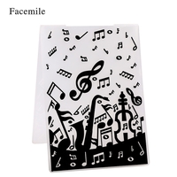 1 PCS Décoratif Cadre Gaufrage Dossier En Plastique Modèle Impressions Texturées pour Scrapbooking Carte Photo Artisanat Faire Gâteau Décoration