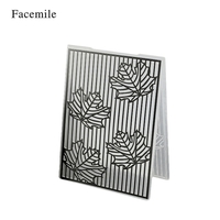1 PCS En Plastique Décoratif Cadre Gaufrage Dossier Modèle Imprimé Texturé Scrapbooking Carte Artisanat Faire Gâteau Décoration