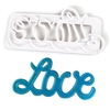 1 PCS En Plastique Imprimé Texturé Impressions Cadre Décoratif Gaufrage Dossier pour Scrapbooking Album Photo Papier Carte Artisanat Faire Décoration De Mariage Style 1
