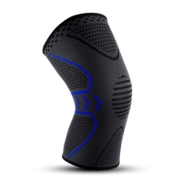 1 PCS Genouillères Genouillère Protecteur avec Conception en Silicone et Fitness Élastique Flexible Doux Respirant pour Activités de Plein Air Randonnée Escalade Course à Pied Cyclisme Yoga