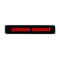 1 pcs Universal Front Hood Grille LED Lampe décorative Lampe décorative pour voiture Grille avant