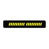1 pcs Universal Front Hood Grille LED Lampe décorative Lampe décorative pour voiture Grille avant