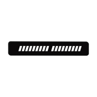 1 pcs Universal Front Hood Grille LED Lampe décorative Lampe décorative pour voiture Grille avant