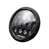 1 pièces 7 pouces de remplacement de phare avant LED de forme ronde pour Jeep Wrangler JK LJ TJ CJ