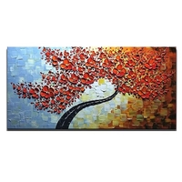 1 pièces décoration murale de style arbre de fortune