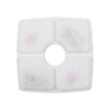 1 pièces filtre carré en résine de charbon actif pour animaux de compagnie remplacement de filtre de distributeur d