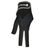 1 pièces gants de queue de billard billard trois gants coupés mains gauches gants accessoires de billard