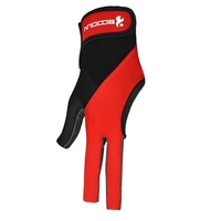 1 pièces gants de queue de billard billard trois gants coupés mains gauches gants accessoires de billard