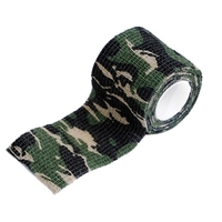 1 rouleau Mini camouflage militaire extérieur H-unting Camping cyclisme W-rap bande furtive élastique Portable