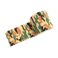 1 rouleau Mini camouflage militaire extérieur H-unting Camping cyclisme W-rap bande furtive élastique Portable