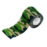 1 rouleau Mini camouflage militaire extérieur H-unting Camping cyclisme W-rap bande furtive élastique Portable