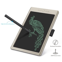 10 `` bloc-notes de bureau intelligent Inspiration carnet de croquis dessin bloc-notes avec stylet pour peinture à la main / voyage bronze doré
