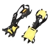 10 dents griffes crampons hiver neige pointes ski glace chaussures-couvre pinces en acier crampons pour escalade marche randonnée sur neige glace saleté