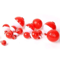 10 packs de flotteurs de pêche en plastique à bouton-poussoir Accessoires de pêche