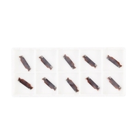 10 PCS Carbure De Tungstène Insert Rainurage Parting Outil De Tournage Solide Bonne Performance Lame MGGN