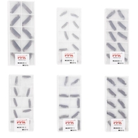 10 PCS Carbure De Tungstène Insert Rainurage Parting Outil De Tournage Solide Bonne Performance Lame MGGN