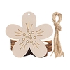 10 PCS Enfants Bricolage Pâques Haning Pendentifs En Bois Peint Signe Suspendu Porte De Pâques Tenture Décoration Oeuf De Lapin Découpes Bois Étiquettes Suspendues pour La Maison Fête De Pâques Artisanat Cadeau