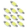 10 Pcs Feston 36/39 / 41mm C5W COB LED Blanc Intérieur SMD Ampoule De Voiture Source de Lumière Dôme Lampe de Lecture