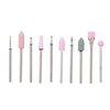 10 pcs Nail Drill Bits Cuticule Cleaner Dust Drill Brush Rotary Polissage Fichier Grinding Heads Nail Salon Outils