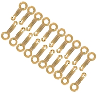 10 PCS Safety Lead Clips Set avec des goupilles Queue Tube en caoutchouc Quick Change Clips Pivotant Snap Connecteur Carpe Équipement De Pêche De Pêche Accessoires