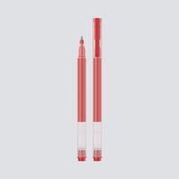 10 Pcs Xiaomi Gel Stylo Noir 0.5mm Recharge Neutre Stylo Lisse Écriture Signature Stylo Étudiant Fournitures De Bureau Papeterie