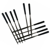 10 pièces guitare frettes écrous fichier ensemble fichier poli guitare réparation outils professionnel guitare luthier outil pour instrument de musique à cordes