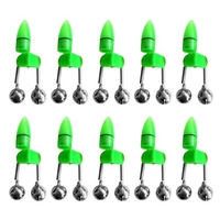 10 pièces LED nuit canne à pêche morsure appât lumière d