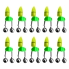 10 pièces LED nuit canne à pêche morsure appât lumière d