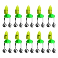 10 pièces LED nuit canne à pêche morsure appât lumière d