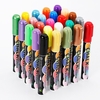 10 pièces marqueur de craie liquide 6mm pointe de stylo effaçable pour tableau noir en verre panneau fluorescent papeterie fournitures de bureau