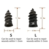10 pièces ongles de réparation de pneus réparation rapide libre-service outil de réparation de pneus efficace aucun dommage réparation rapide des pneus ongles taille S