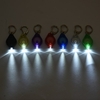 10 pièces Portable porte-clés lumière torche Mini porte-clés lampe de poche LED porte-clés d