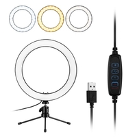 10 pouces LED anneau lumière photographie lampe d