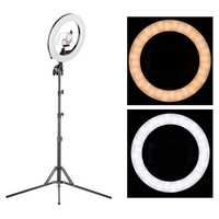 10 pouces LED Ring Light lampe vidéo de studio dimmable 3200-5500K