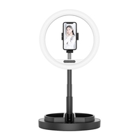 10 pouces Selfie Ring Light Pliable LED Circle Lamp Fill Light