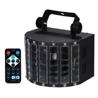 100-240V 24W RGBW LED 7 canaux Dmx 512 commande vocale commande automatique projecteur LED DJ maison KTV Disco éclairage de scène