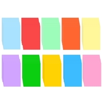 100 feuilles de papier de copie couleur A4 210x297mm / 8.3x11.7in papier d